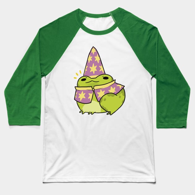 Magic Frog Baseball T-Shirt by Angry seagull noises